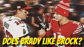 Tom Brady gives honest assessment of 49ers Brock Purdy amp doesn’t seem super high on Niners QB 🧐 [upl. by Kiefer]