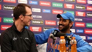 MS Dhonis Funny Reply On His Retirement  ICC Press Conference  VIDEO [upl. by Pinto]