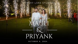 The Wedding of Mauli amp Priyank  New Jersey USA [upl. by Tadd]