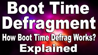 Computer Boot Time DeFragmentation Hindi  Kshitij Kumar [upl. by Frieder422]