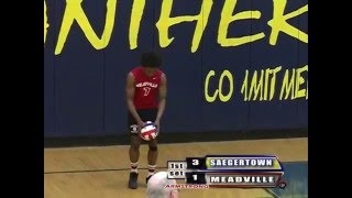 Meadville vs Saegertown Boys High School Volleyball [upl. by Nywnorb]