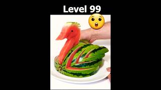 Level 1 to 100 Watermelon Challenge [upl. by Uok]