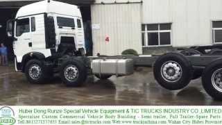 HOWO Trucks T50  10X4 Chassis [upl. by Lizabeth907]