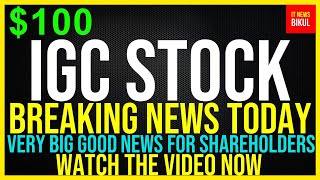 IGC Stock  IGC Pharma Inc Stock Breaking News Today  IGC Stock Price Prediction  IGC Stock Target [upl. by Andryc]