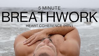 Guided Breathwork to Improve HRV  5 Minutes [upl. by Anola858]