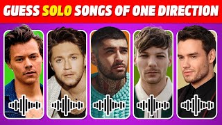 Guess the solo songs of One Direction members  Guess the song quiz  Directioners Songs Quiz 2024 [upl. by Siekram453]