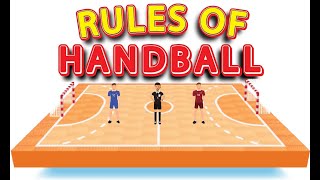 Rules of Handball  HANDBALL Rules  How to Play HandBall [upl. by Dominy752]