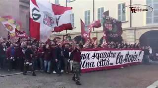 La manifestazione dei tifosi della Reggiana  24032018 [upl. by Iaoh]