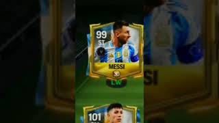 Full Argentina Squad in fcmobile shorts messi fifamobile [upl. by Nerrot]