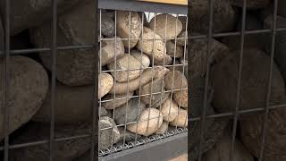 Garden gabion net wall [upl. by Raynell809]