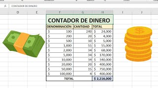 💰 Como hacer un Contador de Dinero Para tu Emprendimiento en EXCEL [upl. by Ahsaz129]