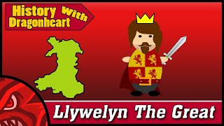 Llywelyn The Great  Welsh History  History with Dragonheart [upl. by Annahsal]