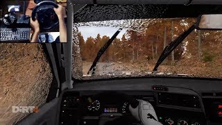 Ford Sierra Cosworth RS500 Dirt 4 Logitech g29  shifter gameplay [upl. by Ecnedac]