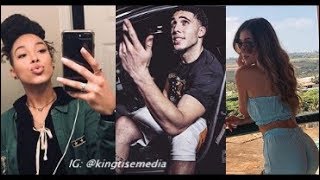 LiAngelo Ball GF Jaden Owens amp EX GF Izzy Morris FIGHT Over Him [upl. by Tatianas]