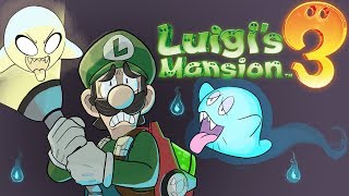 Toads Shouldnt Drive  Luigis Mansion 3 1 2 Player Coop Gameplay [upl. by Allak]