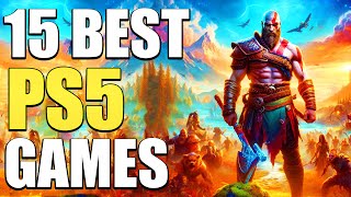 15 BEST PS5 Games To Play In 2024 [upl. by Mayram]