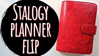 Full Flip Through of Completed Stalogy Planner  Q4 2023 Planner Flip [upl. by Alaek]