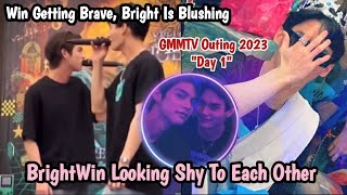 BrightWin Looking Shy To Each Other At GMMTV Outing 2023 quotDay 1quot [upl. by Curhan]