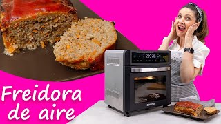 ✅PASTEL de Carne Saludable en freidoradeaire Cosori  Almuerzo o cena airfryer [upl. by Nickelsen]