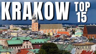 TOP 15 Things To Do In Krakow 🇵🇱  Poland Travel Guide [upl. by Nihhi249]