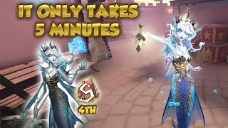 4th Naiad It Only Takes 5 Minutes  Identity V  第五人格  제5인アイデンティティV [upl. by Nnylarak]