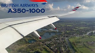 🇺🇸 Las Vegas  London Heathrow LHR 🇬🇧 British Airways Airbus A3501000 FULL FLIGHT REPORT [upl. by Ayikan]