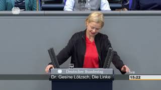 Gesine Lötzsch DIE LINKE Die Militarisierung der deutschen Außenpolitik ist unverantwortlich [upl. by Amieva]