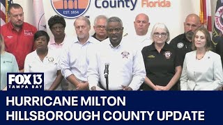 Hillsborough County Hurricane Milton update [upl. by Ramak]