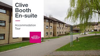 Clive Booth En Suite Accommodation Tour  Oxford Brookes University [upl. by Atiniuq194]