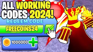 NEW ALL WORKING CODES FOR BLADE BALL IN 2024 ROBLOX BLADE BALL CODES [upl. by Orton]