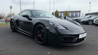 718 Cayman GTS 40 in Jet Black Metallic [upl. by Rogers]