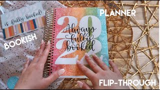 ASMR quotAlways Fully Booked 2022quot Planner Flip Through whispering tapping [upl. by Dorelia]