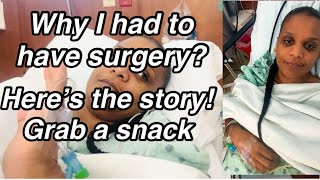 Why I Had To Have SurgeryHere is the story November 27 2024 [upl. by Erdried]