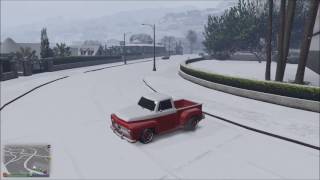 GTA V Online Snow Linttaa autoilla [upl. by Nerraj]