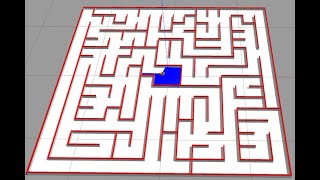 Maze Solving Robot  Micromouse Challenge ROS [upl. by Suez520]