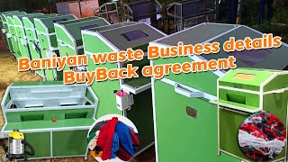 baniyan waste business details buyback agreement [upl. by Dupuy]