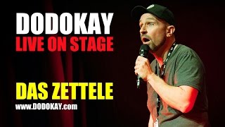 dodokay  Das Zettele  Live in der Comedystube Tübingen [upl. by Borreri]