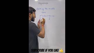 Mastering Factorisation Splitting the Middle Term 🧮 [upl. by Eitisahc]