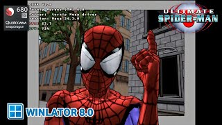 Winlator 80  ULTIMATE SPIDERMAN  Snapdragon 680 [upl. by Birgit]