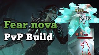 Necromancer fear nova PvP build  Initial variant  Diablo Immortal [upl. by Mcnamee]