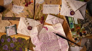 Writing My Friends Victorian Letters [upl. by Ananna190]