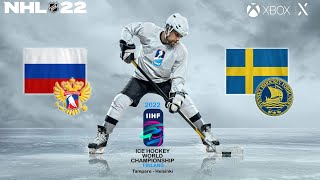 IIHF World Championship 2022  9  Gold Medal game  Russia vs Sweden [upl. by Gabrielli570]