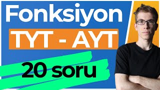 Derece Hedefleyenlere TYTAYT 20 Fonksiyon Sorusu [upl. by Naro557]