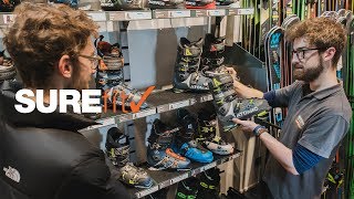 SUREfit  Expert Ski Boot Fitting At Ellis Brigham [upl. by Yzzik484]