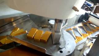 Foil wrapping machine for rectangle chocolate [upl. by O'Reilly287]