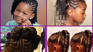 Cute Hairstyles For Black Little Girls [upl. by Naujaj]