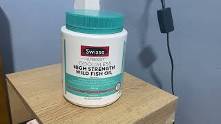 HONEST review of the Swisse High Strength Fish Oil [upl. by Nollat]