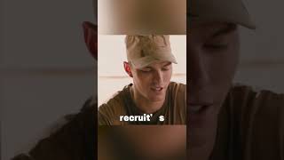 Recruits hear they can leave the army if theyre injured futurelink movie [upl. by Ahsirt502]