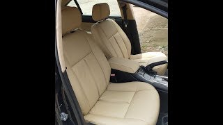 Transformation of My Peugeot 607 V6 Interior From Black To Cream Colour [upl. by Lledrac]