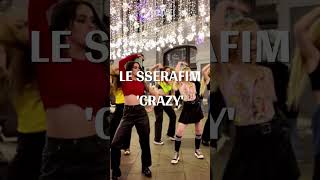 LE SSERAFIM CRAZY ONE FANTASTIC COVER DANCE GIFT HAZAKURA Beautiful Girls  KPop in Public [upl. by Rea]